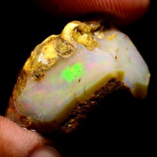 20.  25ct Natural100 Unheated Opal Rough Facet Specimen Nr