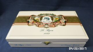 1021d Garcia/garcia My Father White Cigar Box Le Bijou 1922 Grand Robusto A,  Con