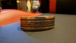 Harley Davidson Sterling Silver Cuff Bracelet