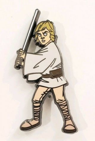 Star Wars Celebration Chicago Luke Skywalker Trading Pin In Hand
