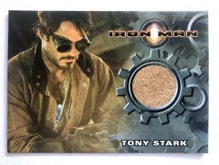 Rittenhouse Iron Man Robert Downey Jr As Tony Stark Jacket Costume Card