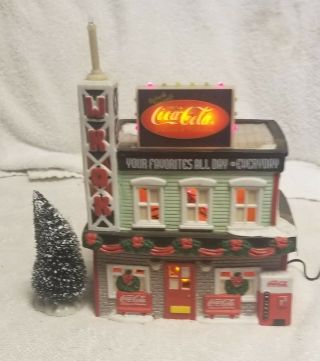 Coca Cola Christmas Village WKOK Radio Station 2