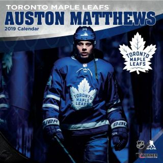 Toronto Maple Leafs Auston Matthews Player Wall Calend
