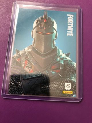 Fortnite Black Knight Legendary Non - Foil Card 252 Series 1