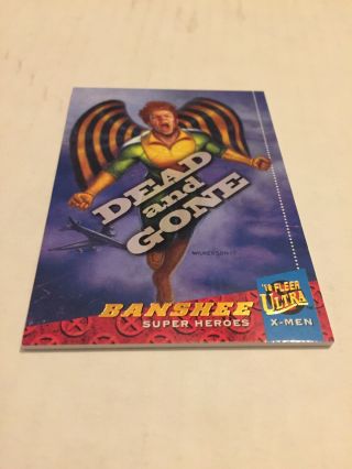 2018 Fleer Ultra X - Men Dead And Gone Card Set (10 Card Subset)