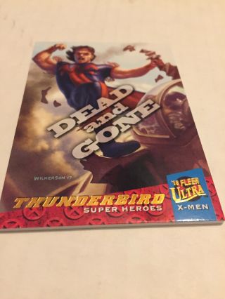 2018 Fleer Ultra X - Men Dead And Gone Card Set (10 Card Subset) 2