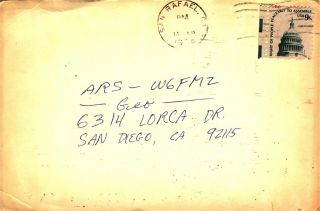 WB6TMY Santa Rosa,  California 1978 Vintage Ham Radio QSL Card 2