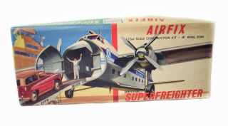 Airfix 1/72 Scale Construction Kit 18 " Wing Span Bristol Superfreighter Vintage