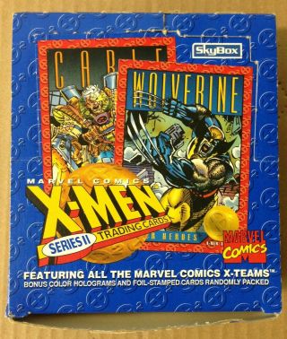 Marvel X - Men Series 2 Trading Cards Full Box 36 Packs 1993 Skybox