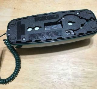 Vintage AT&T Trimline 210 Push Button Phone Green 5