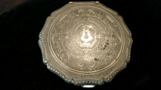 Vintage Stratton Compact With Mirror Made In England Patent 764125