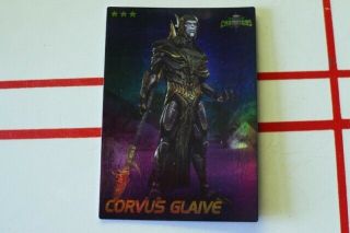 Marvel Contest Of Champions Corvus Glaive Foil Card