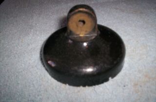 Unmarked Western Electric Brass Transmitter Cup Candlestick Phone Part