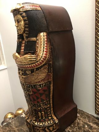 Egyptian Sarcophagus Cabinet/CD Cabinet 2