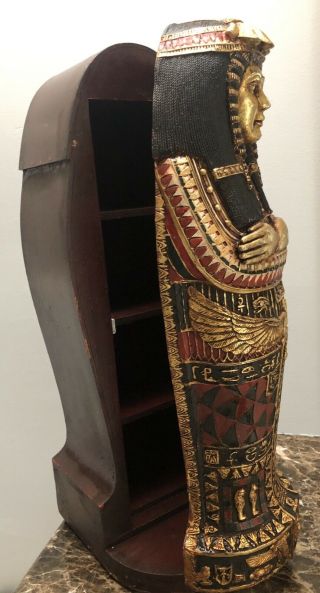 Egyptian Sarcophagus Cabinet/CD Cabinet 5