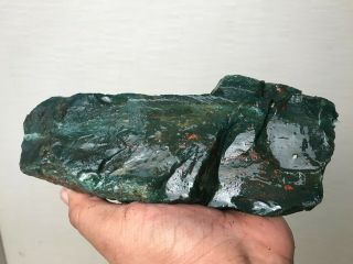 Top Aaa Quality Bloodstone Jasper Rough - 2.  5 Lbs - From India