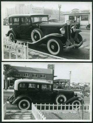 Vintage Car Photos 1931 1932 1933 Auburn Sedan On Street 977065