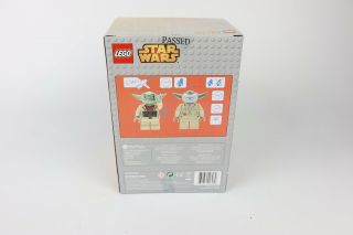 Lego Star Wars Large Yoda Alarm Clock 2