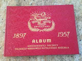 1957 Polish National Catholic Church 60th Anniversary Commemorative Album