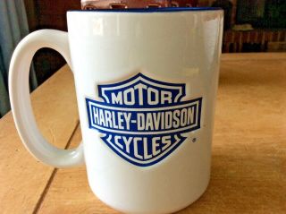 Large Heavy Harley Davidson Coffee Mug 2004