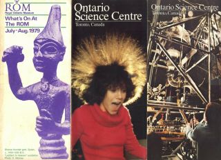 9 Vintage 1979 Toronto Ontario Brochures