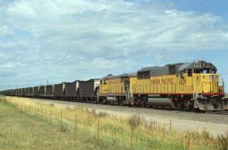 Union Pacific Railroad Locomotives Up 6029 Northport? Photo Slide