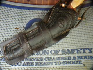 Vintage Style Double Loop Marked Holster,  Colt Saa 7 1/2