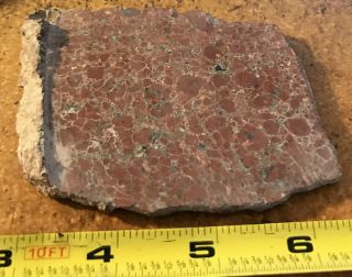 11 Sliced and Polished Michigan Copper Ore Keweenaw copper mine Calumet 3