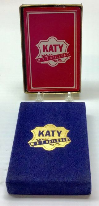1988 Deck Of Missouri - Kansas - Texas Railroad Katy Playing Cards