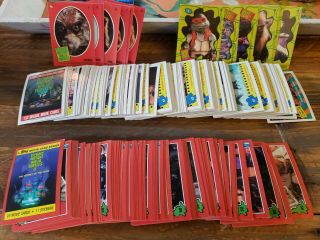 Teenage Mutant Ninja Turtles Movie 1& 2 1989 - 1991 Topps Base Card & Sticker Set