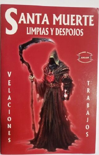 Book El Libro Santa Muerte Limpias Y Despojos Velaciones Trabajs Rituales