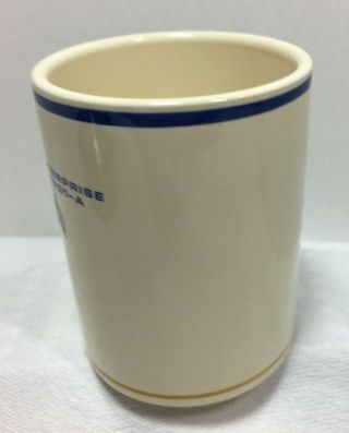 Vintage 1993 Pfaltzgraff Star Trek USS Enterprise NCC 1701 A Coffee Cup Mug 4