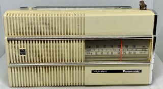 Vintage Panasonic Am/fm Radio Model Rf - 519