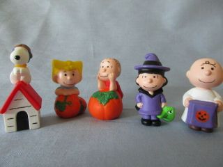 Merry Miniatures Pumpkin Patch 5pc Set Holidays Halloween