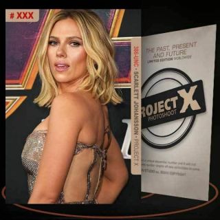 Scarlett Johansson [ 386 - Unc ] Project X Numbered Cards / Limited Edition