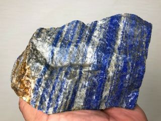 Aaa Top Quality Solid Lapis Lazuli Rough 3 Lbs - From Afghanistan