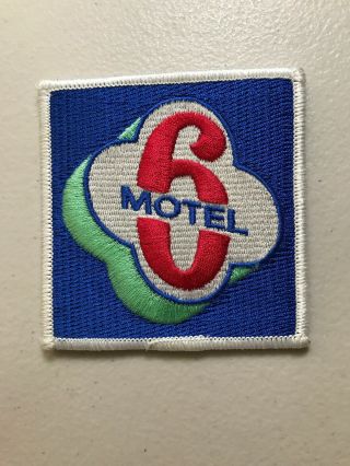 Motel 6 Embroidered Patch