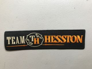 Team Hesston Pro Rodeo Embroidered Patch