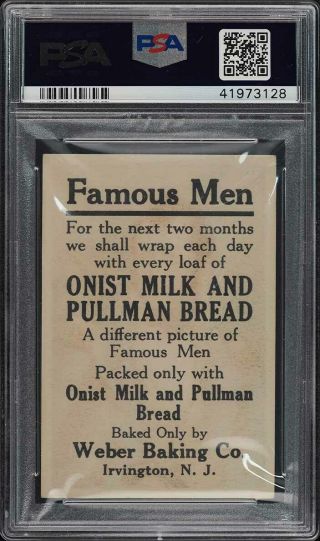 1920 D117 Famous Men Oliver Hazard Perry PSA 7 NRMT (PWCC) 2