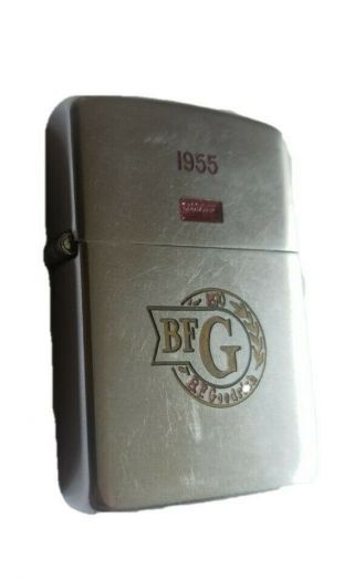 Vintage Bf Goodrich Zippo Lighter From Between 1937 - 1950