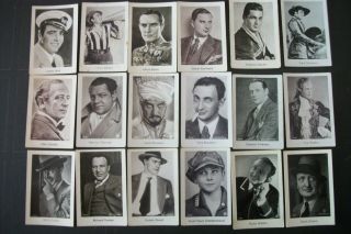 Josetti - Filmbilder Cigarette Tobacco Cards 1933 Film Stars Inc.  Fred Thomson