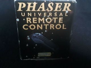 Star Trek The Next Generation Phaser Universal TV VCR CBL Remote Control.  1995 7