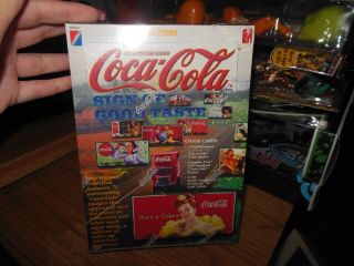 1996 Collect - A - Card Coca Cola Collector Factory Box W/36 Packs
