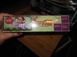 1996 Collect - A - Card Coca Cola Collector Factory Box w/36 Packs 2
