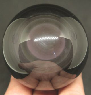54mm 7oz Natural Rainbow Obsidian Crystal Sphere Ball