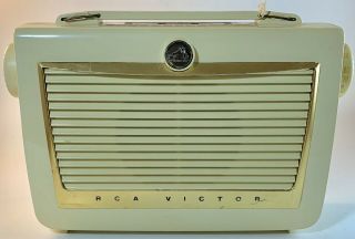 Vintage Rca Victor Model 6 - Bx - 6 Tube Radio