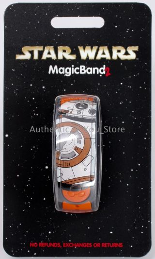 Disney Parks Bb - 8 Droid Magicband 2 Star Wars Orange Magic Band