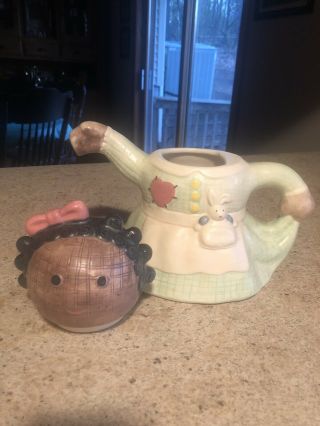 Treasure Craft “Spice” Rag Doll Teapot 2