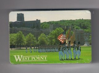 Bridge Deck Souvenir Playing Cards From West Point Military Academy,  York