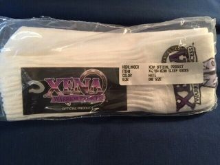 Xena Warrior Princess Official Sleep Socks Lucy Lawless One Size